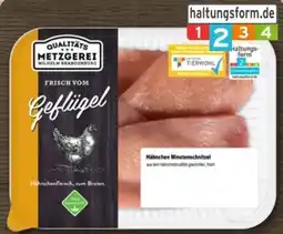 REWE Metzgerei Wilhelm Brandenburg Hähnchen Minutenschnitzel Angebot