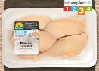 REWE FairMast Hähnchen Schenkel Angebot