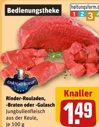 REWE Château Boeuf Rinder-Rouladen Angebot