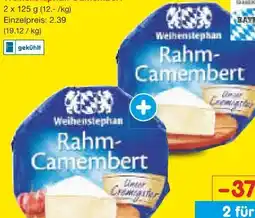 Netto Marken-Discount Weihenstephan Camembert Angebot