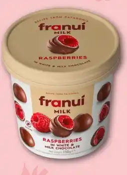 REWE Franui Schokolierte Himbeeren Angebot