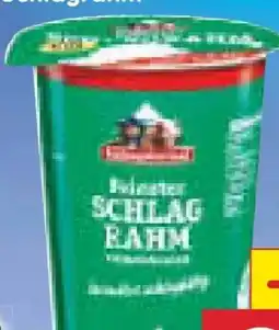 Netto Marken-Discount Berchtesgadener Land Feinster Schlagrahm Angebot