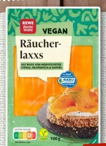 nahkauf Rewe Beste Wahl Räucherlaxxs vegan Angebot