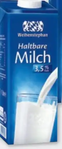 tegut Weihenstephan Haltbare Milch Angebot