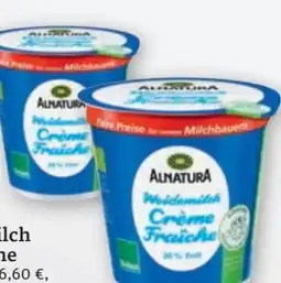 tegut Alnatura Bio-Weidemilch Crème-Fraîche Angebot