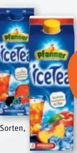 tegut Pfanner Ice Tea Angebot