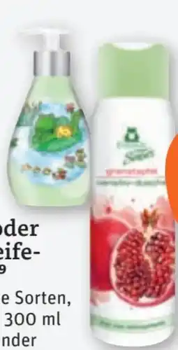 tegut Frosch Dusche Angebot