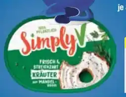 E-Center Simply V Veganer Käse-Ersatz Angebot