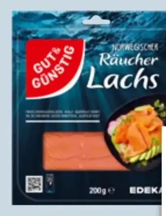 Edeka Xpress Gut & Günstig Norwegischer Räucher Lachs Angebot