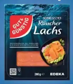 E-Center Gut & Günstig Norwegischer Räucher Lachs Angebot