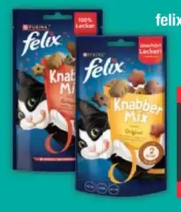 E-Center Purina Felix Knabber Mix Katzensnacks Angebot