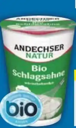 E-Center Andechser Natur Bio Schlagsahne Angebot