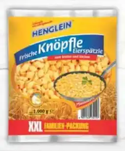 E-Center Henglein Knöpfle Eierspätzle Angebot