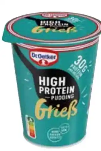 Edeka Dr. Oetker High Protein-Pudding Angebot