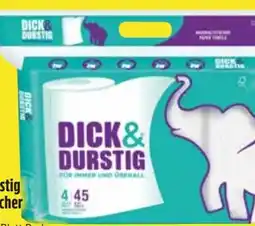 Edeka Dick&Durstig Küchentücher Angebot