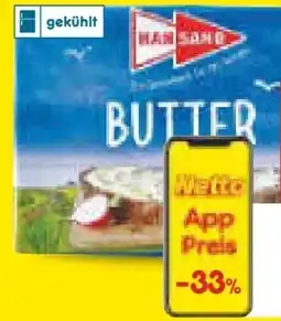 Netto Marken-Discount Hansano Butter Angebot