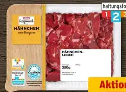 REWE Center Rewe Regional Hähnchen-Leber Angebot