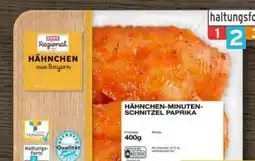 REWE Center Rewe Regional Hähnchen-Minutenschnitzel mariniert Angebot