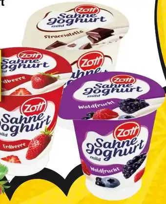 EDEKA Bandelt Zott Sahne Joghurt Angebot