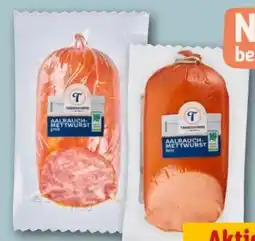 REWE Center Timmendorfer Wurst Aalrauch Mettwurst Angebot