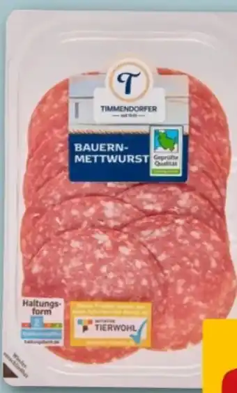 REWE Center Timmendorfer Wurst Bauernmettwurst Angebot