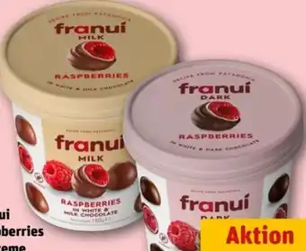 REWE Center Franui Raspberries Eiscreme Angebot