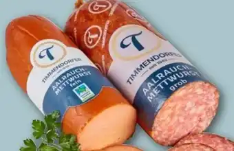 REWE Center Timmendorfer Wurst Aalrauch Mettwurst Angebot