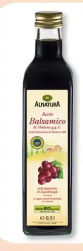 Budni Alnatura Bio-Aceto Balsamico di Modena Angebot