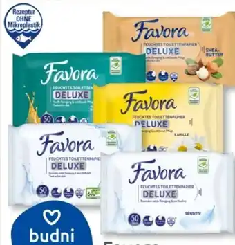 Budni Favora Feuchtes Toilettenpapier Deluxe Angebot