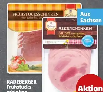 PENNY Radeberger Fleischwaren Frühstücksschinken Angebot