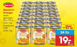 Netto Marken-Discount Beste Ernte Mandarin- Orangen Angebot