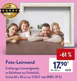 Aldi Süd Testerclub foto-leinwand Angebot