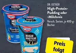 Aldi Süd Dr. oetker high-protein-pudding oder -milchreis Angebot