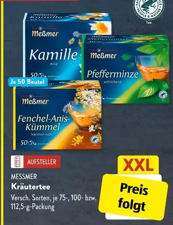 Aldi Süd Meßmer kräutertee Angebot