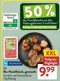 Aldi Süd Bio bio-hackfleisch, gemischt Angebot