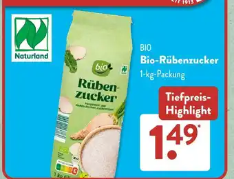 Aldi Süd Naturland bio-rübenzucker Angebot