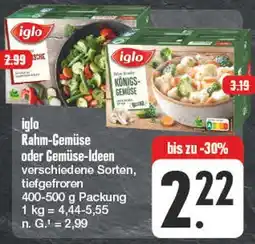 Edeka Iglo rahm-gemüse oder gemüse-ideen Angebot