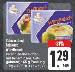 Edeka Schwarzbach feinkost würzfleisch Angebot