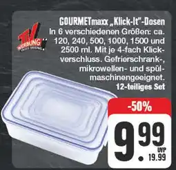 Edeka Gourmetmaxx klick-it-dosen Angebot