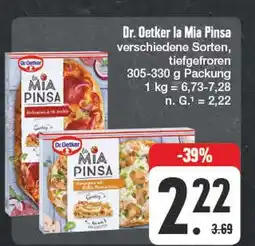 Edeka Dr. oetker la mia pinsa Angebot