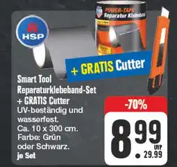 Edeka Hsp smart tool reparaturklebeband-set + gratis cutter Angebot