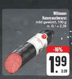 Edeka Wiltmann katenrauchwurst Angebot