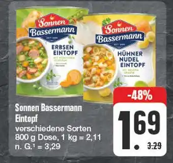 Edeka Sonnen bassermann eintopf Angebot