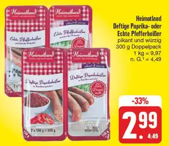 Edeka Heimatland deftige paprika- oder echte pfefferbeißer Angebot