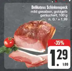 Edeka Delikatess schinkenspeck Angebot