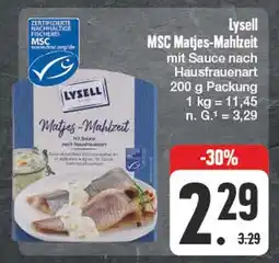 Edeka Lyell msc matjes-mahlzeit Angebot