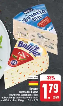 Edeka Bergader bavaria blu, bonifaz Angebot