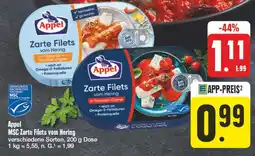 Edeka Appel zarte filets vom hering Angebot