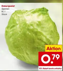 Netto Marken-Discount Eisbergsalat Angebot