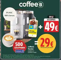 Edeka Coffeeb maschine Angebot